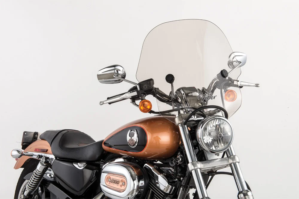 SLIPSTREAMER SS-10-T S-10 Viper Windshield - Premium Windscreen for Enhanced Ride Comfort