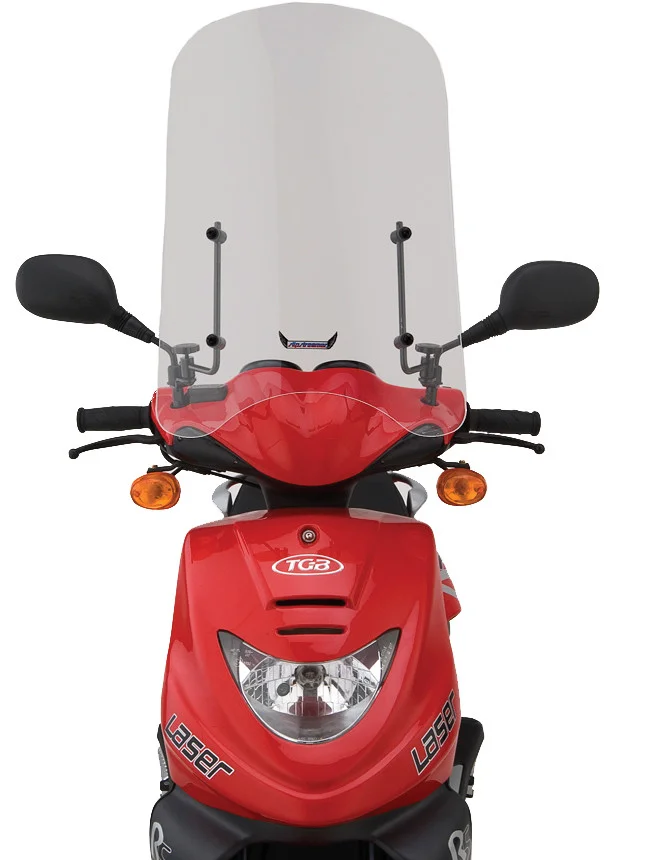 SLIPSTREAMER S-SCTR40-M Universal Scooter Windshield - Durable Windscreen for All Models