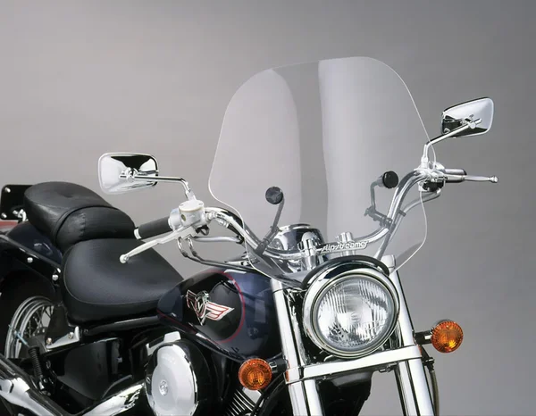 SLIPSTREAMER SS-10-C-1.25" S-10 Viper Windshield - Durable UV-Resistant Windscreen for Powersports Vehicles