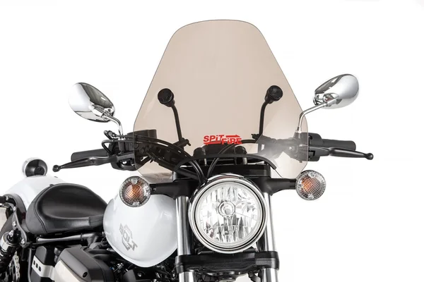 SLIPSTREAMER S-06 Spitfire Windshield - 1.25" Premium Windscreen for Powersports Vehicles