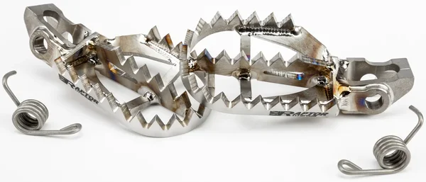 Raptor RX006 Titanium Footpegs - Durable Off-Road Foot Controls for Riders