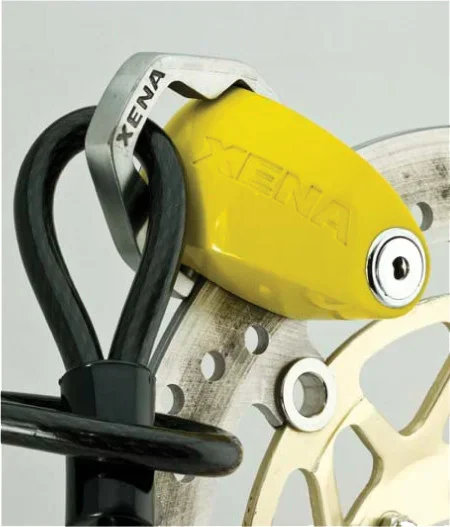 XENA XZA-150 Lock - 150cm 12mm Loop Cable Security Lock for Helmets & Powersports Gear