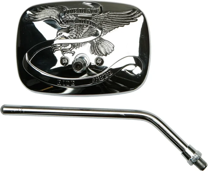 EMGO - 20-31755A - "Live to Ride" Spirit Mirror