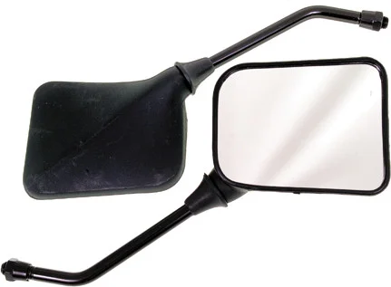 EMGO GP Sport Mirrors - Durable, Wide-Angle Motorcycle Mirrors for Enhanced Visibility