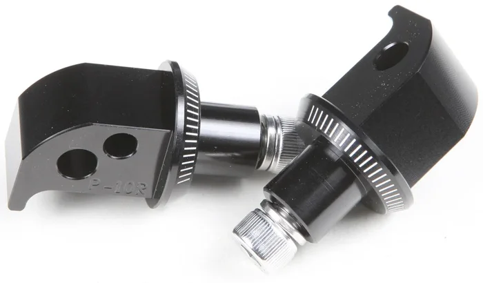 PUIG 6357N Footpeg Adapter - Adjustable Foot Control for Enhanced Riding Comfort