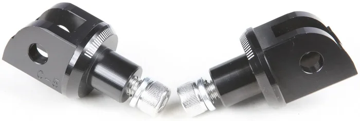 PUIG 6453N Footpeg Adapter - Adjustable Foot Control for Enhanced Riding Comfort