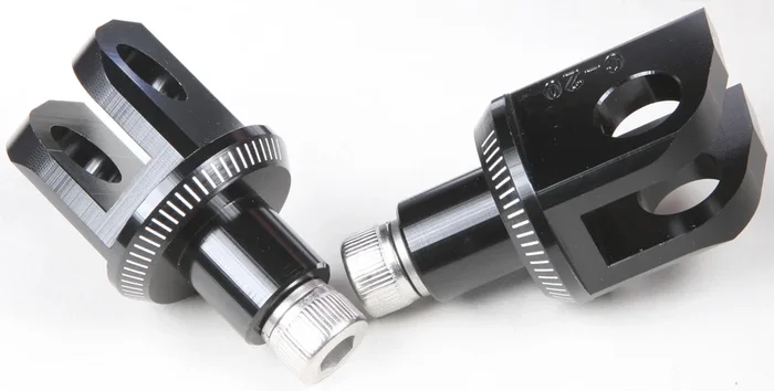 PUIG 6677N Footpeg Adapter - Universal Fit Foot Control Upgrade for Motorcycles