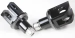 PUIG 6677N Footpeg Adapter - Universal Fit Foot Control Upgrade for Motorcycles