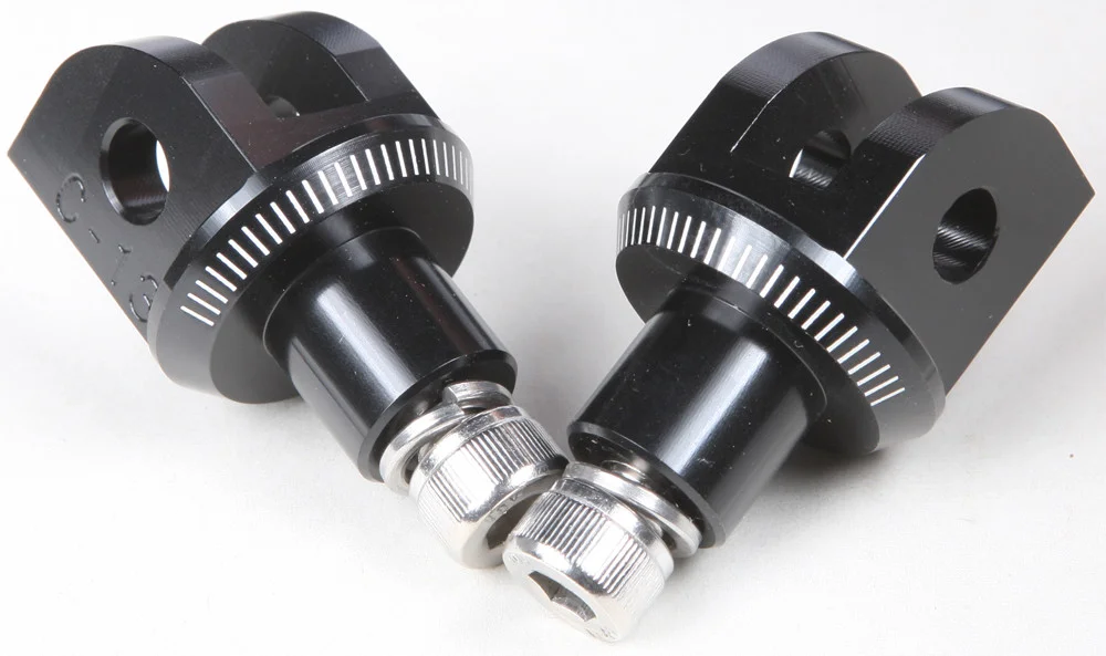 PUIG 6791N Footpeg Adapter - Enhanced Foot Control for Motorcycles