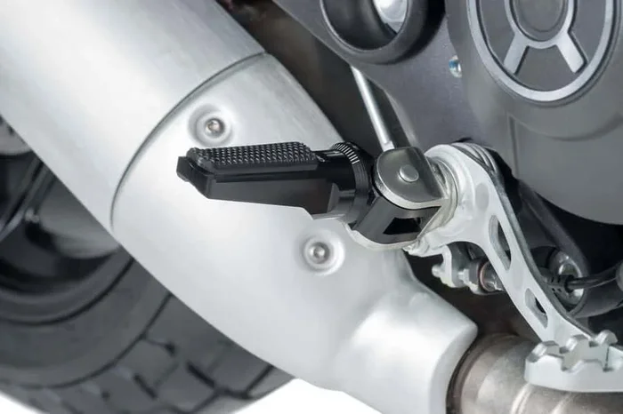 PUIG 7318N Hi-Tech Footpegs - Durable, Adjustable Foot Controls for Powersports