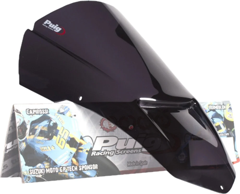 PUIG 4110F Racing Windscreen - High-Performance Windshield for Motorcycles