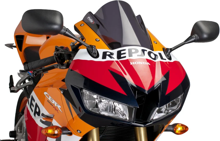 PUIG 6478F Racing Windscreen - High-Performance Windshield for Motorcycles