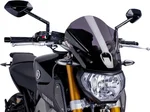 PUIG 6861F Naked New Gen Windscreen - Premium Motorcycle Windshield for Enhanced Rider Comfort