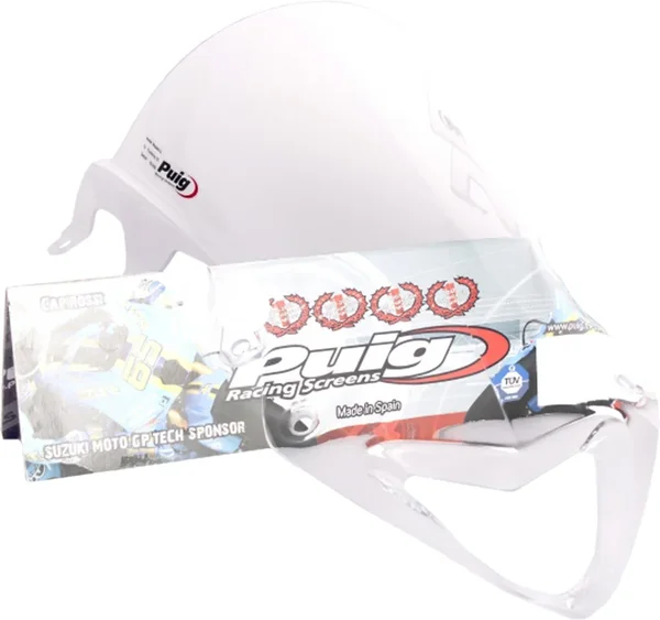 PUIG 5205W Racing Windscreen - High-Performance Windshield for Motorcycles