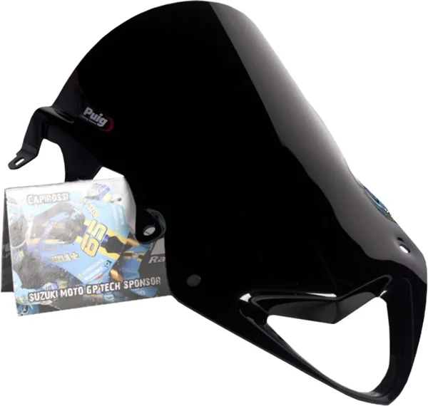 PUIG 5205N Racing Windscreen - High-Performance Windshield for Motorcycles