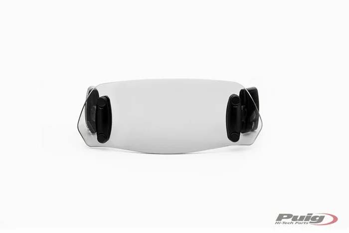 PUIG 6319H Adjustable Clip-On Windshield Visor - Windscreen Visor for Motorcycles