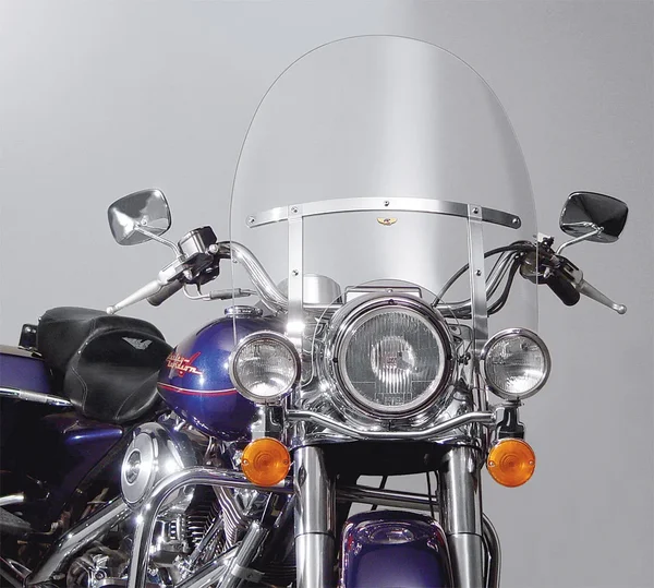 NATIONAL CYCLE N31400 Replacement Windshield for FLHR & FLSTC - Durable Windscreen for Harley-Davidson Motorcycles