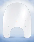 NATIONAL CYCLE N31405 Replacement Windshield for FLHR & FLSTC - Durable Windscreen for Harley-Davidson Motorcycles