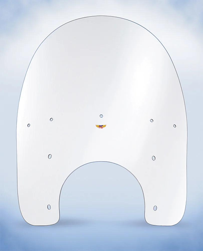 NATIONAL CYCLE N31405 Replacement Windshield for FLHR & FLSTC - Durable Windscreen for Harley-Davidson Motorcycles