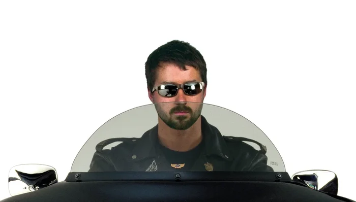 NATIONAL CYCLE 20052 FLH Replacement Windshield - Durable Lexan® Polycarbonate Windscreen for Bagger