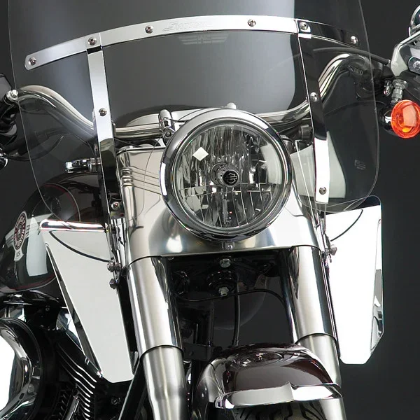 NATIONAL CYCLE Switchblade & Spartan Windshield Chrome Lowers - Durable, Stylish Accessories for Powersports