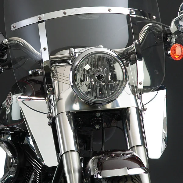NATIONAL CYCLE Switchblade & Spartan Windshield Chrome Lowers - Durable, Stylish Accessories for Powersports