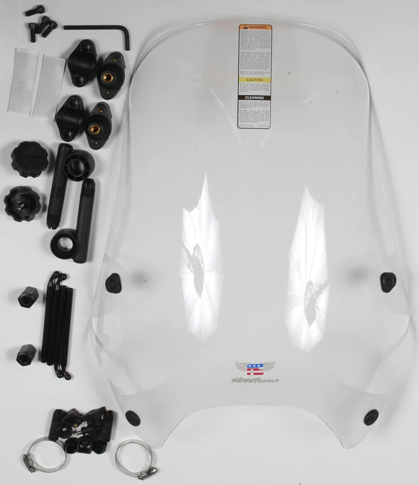 NATIONAL CYCLE N25012 Street Screen - Durable Windshield for Off-Road & Street Use