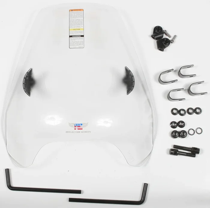 NATIONAL CYCLE N25030 Deflector Screen - Quantum® Polycarbonate Windshield for Enhanced Rider Protection