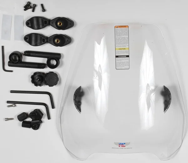 NATIONAL CYCLE N25044 Deflector Screen - Quantum® Polycarbonate Windshield for Enhanced Protection & Durability