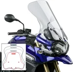 NATIONAL CYCLE V-Stream Windscreen - Fairing Mount Windshield for Optimal Performance