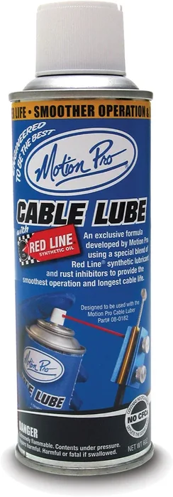Motion Pro Premium Cable Lube - High-Performance Chemical Lubricant for Powersports Equipment