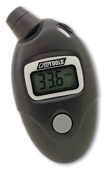 CRUZ TOOLS TirePro Digital Tire Gauge - 0.1 PSI Accuracy for Motorcycles & UTVs
