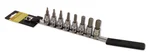 CRUZ TOOLS ME38HBS 3/8" Socket Bit Set - Durable Metric & Inch Hex Bits for Powersports Vehicles