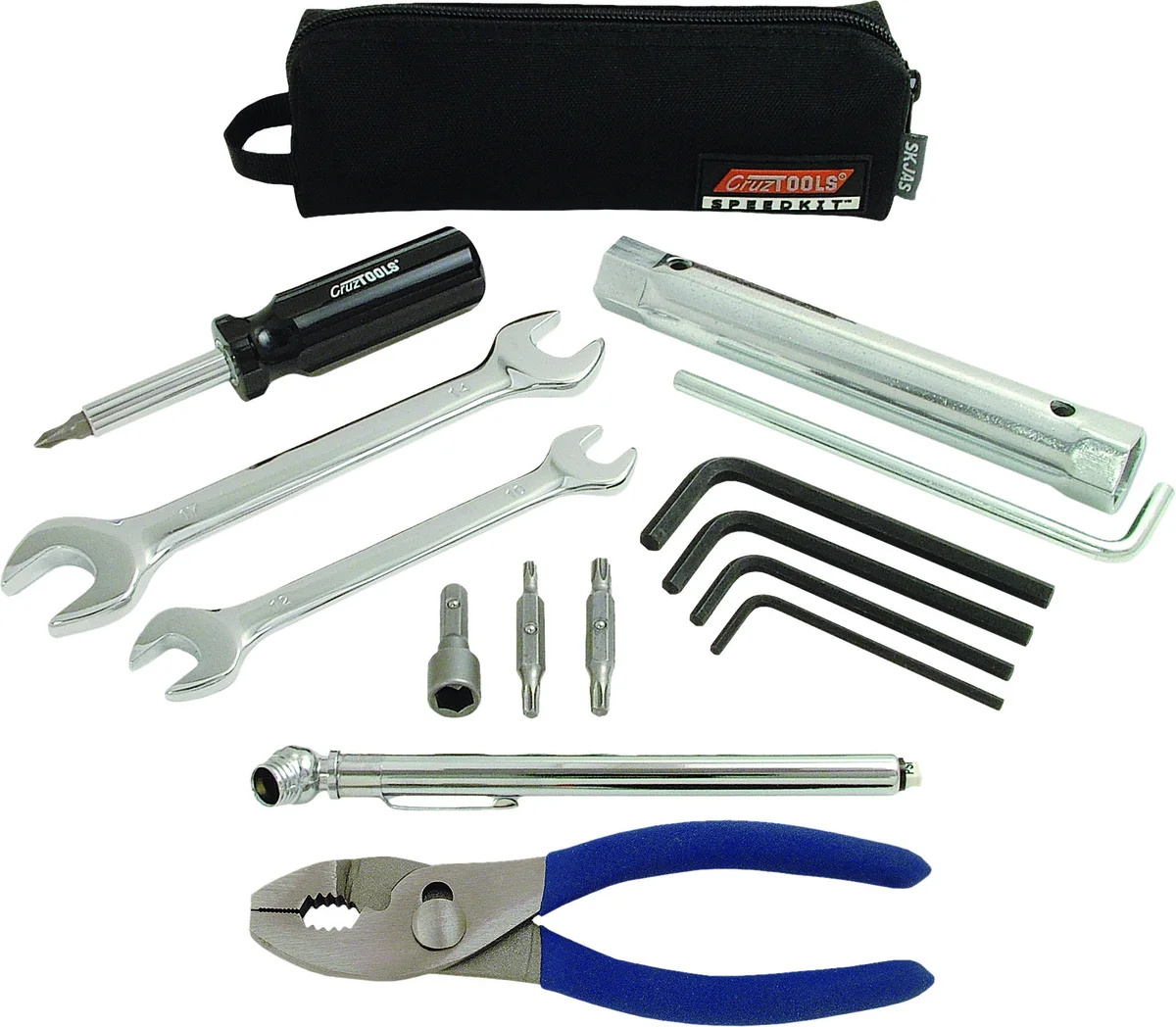 CRUZ TOOLS SKJAS Speed Kit JAS – Ultra-Compact Metric Tool Kit for Powersports