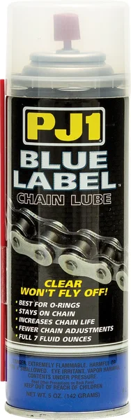 PJ1 Blue Label Chain Lube - High-Performance Chemical Lubricant for Powersports Vehicles