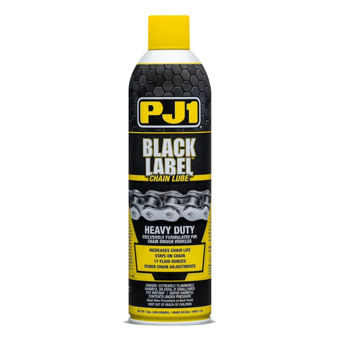 PJ1 Black Label Chain Lube - High-Performance Chain Lubricant for Powersports