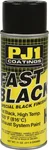 PJ1 16-HIT 11oz Aerosol Fast Black Paint - Chemicals for Powersports