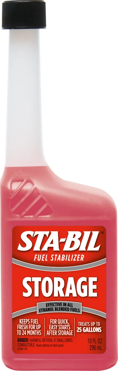 STA-BIL 22206 Gas Stabilizer - Fuel System Protection for Powersports Equipment