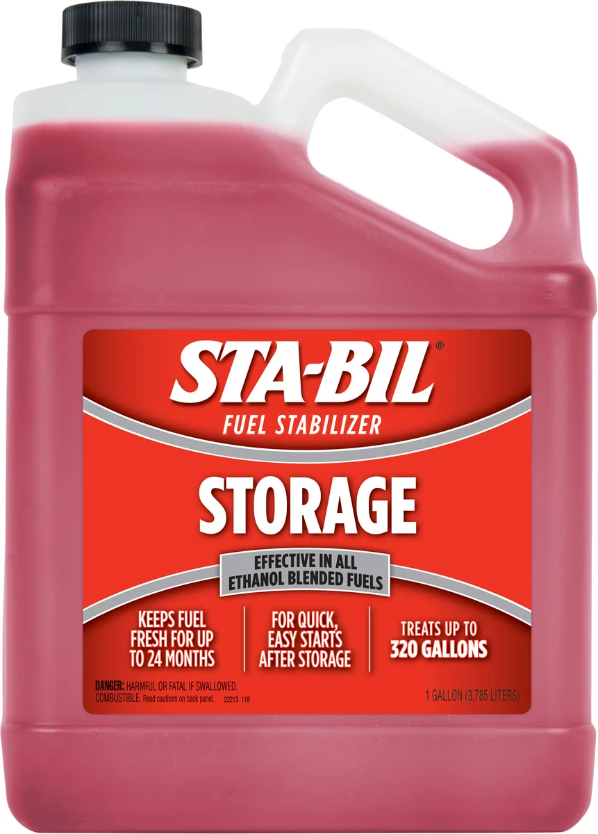 STA-BIL 22213 Gas Stabilizer - Prevents Fuel Deterioration in Powersports Equipment