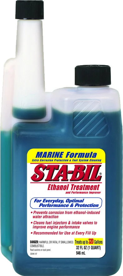 STA-BIL 22240 Ethanol Treatment - Fuel Stabilizer for Powersports Engines