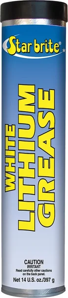 STAR BRITE White Lithium Grease - Premium Chemical Lubricant for Powersports Equipment