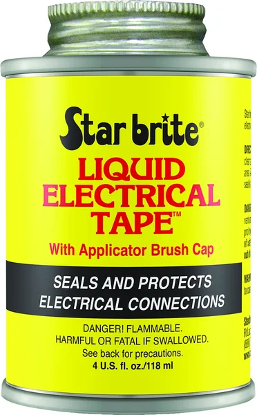 STAR BRITE Liquid Electrical Tape - Durable Insulation for Powersports & Outdoor Use