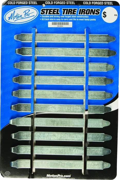 Motion Pro 08-0004 Forged Steel Tire Iron - Durable Tool for Powersports Maintenance