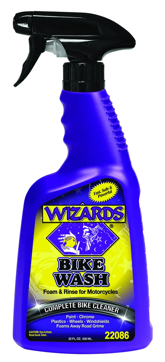 WIZARDS Bike Wash Complete Cleaner - Powerful Chemical for Motorcycle & ATV Cleaning