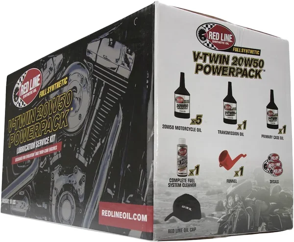RED LINE Powerpack 90226 - High-Performance Fuel Additive for Powersports Vehicles