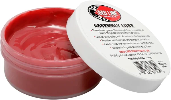 RED LINE 80312 Assembly Lube - 4 oz Engine Protection Grease for Powersports Equipment