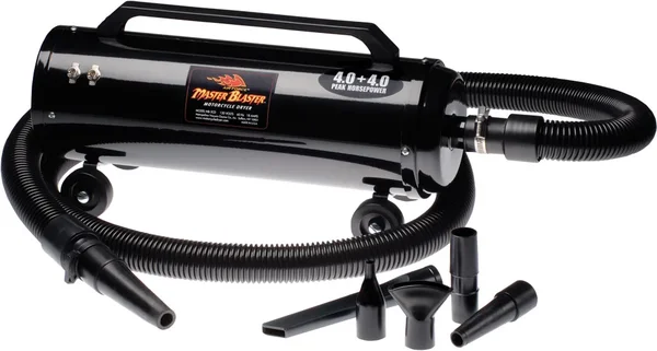 METRO VAC Master Blaster Dryer - 8HP High-Power Motorcycle Air Dryer with 58,500 FPM Airflow