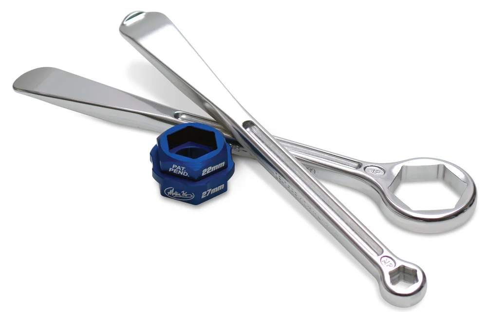 Motion Pro 08-0589 Combo Lever Set - Durable Motorcycle Tool Kit for Riders