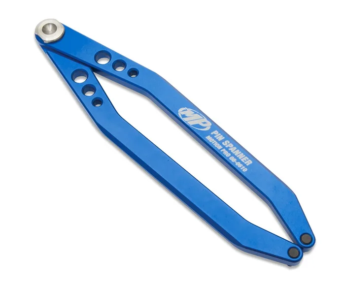 Motion Pro Pin Spanner Wrench - Chrome Vanadium Steel Spoke Nipple Tool for Powersports Riders