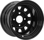 ITP Delta Steel Wheel - 12-Inch UTV Wheel with 4/137 Bolt Pattern | Durable Black Rim